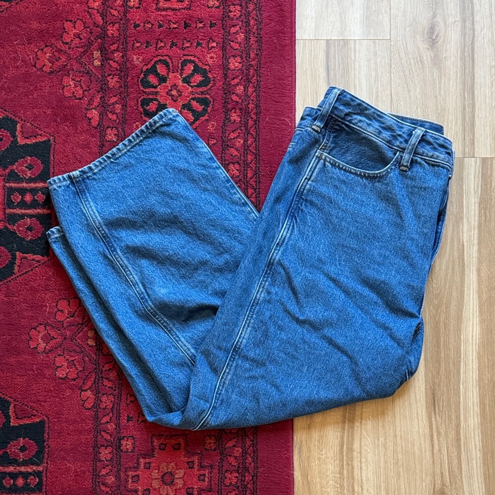 J. Crew barrel leg jean